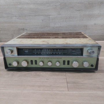 LSD-20251128-523 TRIO トリオ 真空管AM/FMレシーバー WX-300 オーディオ機器 昭和レトロ 現状品