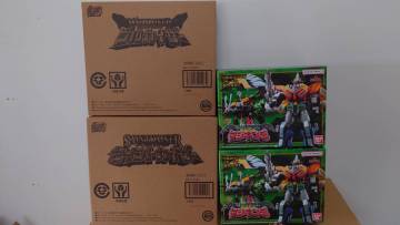 バンダイ SMP『魔法戦隊マジレンジャー』マジキング、ウルカイザー、セイントカイザー 4点セット スーパーミニプラ