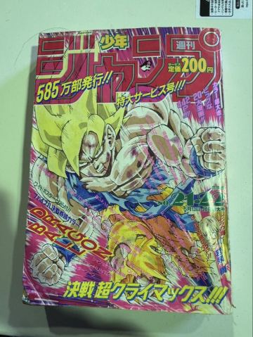 s1436 ドラゴンボール DRAGON BALL 表紙＆巻頭カラー掲載 週刊少年ジャンプ１９９１年２１・２２号オリジナル(復刻版ではありません)