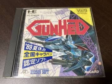 ●G3 PC Engine HuCARD GUN HED PC ソフト ガンヘッド 動作確認済み 中古品