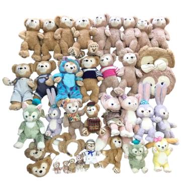 ■Tr/Disney ディズニーシー Duffy＆Friends ぬいぐるみ/グッズ まとめ売り ハワイダッフィーなど 中古品 9.3kg