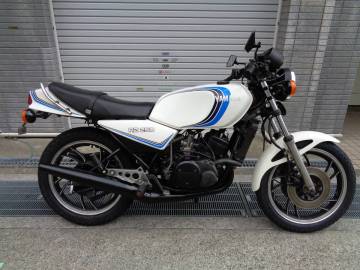 動画有 ヤマハ RZ250　４L3　青白　 タイヤ前後新品　メンテ済み　（検　RD　CB　NS　