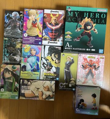 1円〜 新品未開封 僕のヒーローアカデミア 一番くじ フィギュア ヒロアカ 緑谷出久 エンデバー プライズ オールマイト トガヒミコ ミルコ