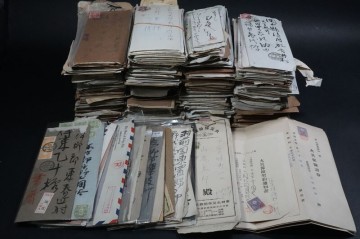 (510)エンタイア大量!3.5㎏軍事郵便満洲からの手紙菊切手U小判切手震災切手田沢切手火災保険証券書状書留中身有無丸一印二重丸印ボタ印外信