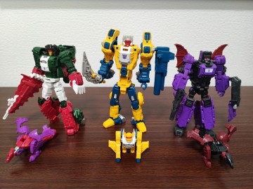 トランスフォーマーレジェンズ LG22.30.34　スカル　ウィアードウルフ　ワイプ　セットタカラトミー