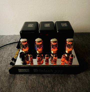 McIntosh マッキントッシュ MC275 真空管アンプ。(希少) (動作良好)。