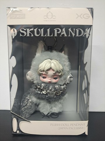 正規品新品未使用！ SKULLPANDA スカルパンダ XG コラボ POPMART ポップマート ぬいぐるみペンダント　日本限定