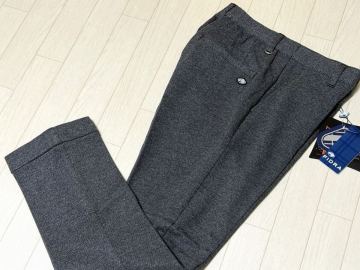新品◆フィドラ FIDRA ロゴワッペン HEAT-X 吸湿発熱 ウエストゴム仕様 アンクル丈 ストレッチパンツ/秋冬/グレー/サイズXL