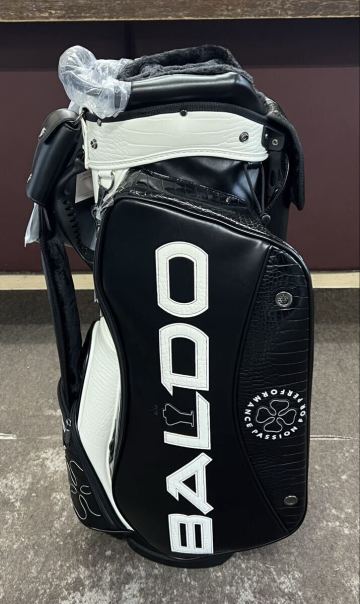 新品1円スタート！BALDO バルド PRO STAFF STAND BAG 2025 スタンド キャディバッグ 数量限定100本 ブラック&ホワイト アイアンカバー付