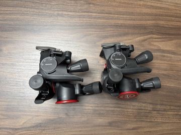 【1円スタート！】Manfrotto 3ウェイギア雲台 MHXPRO-3WG マンフロット