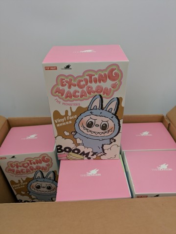 1円〜【POP MARTTHE】 MONSTERS「Exciting Macaron」Vinyl Face Blind Box（フルボックス）６点セット③