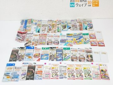 ハヤブサ 堤防メバル五目・ささめ キス引き釣りスペシャル・サビキの王道・かわせみ針 サビキママカリ 他 計53点 新品仕掛け