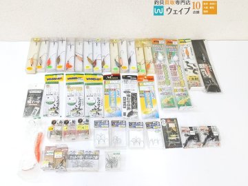 ミサキ 幸栄丸監修 完全遊動式 フグカットウ仕掛、がまかつ F1 カットウ鈎、ヤマシタ 胴突仕掛 ショウサイふぐ 他 計41点