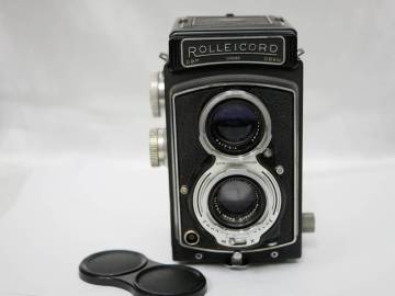 #9726 Rolleicord Xenar 75mm F3.5 ローライコード 二眼レフフィルムカメラ 