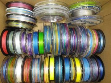 ☆釣り具☆ 中古　ＰＥライン　大量４０巻セット　☆ブラックバス・シーバス☆