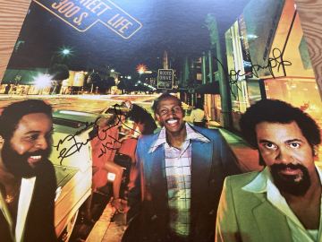 直筆サイン入り USA盤レコード CRUSADERS クルセイダーズ STREET LIFE ストリート・ライフ