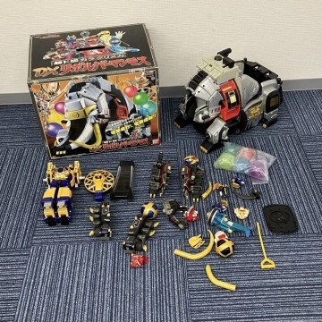 K112-O46-1171 スーパー戦隊シリーズ 忍風戦隊ハリケンジャー 超ド級カラクリメカ DXリボルバーマンモス バンダイ BANDAI 玩具 NA