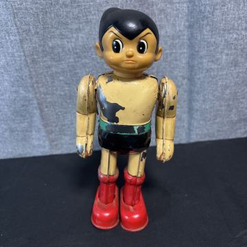 croo【ジャンク】ビリケン商会 鉄腕アトム ブリキ玩具 ゼンマイ歩行