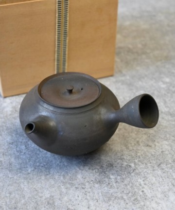 小西洋平 常滑 急須 茶注 共箱 煎茶器 朱泥 煎茶道具 茶器