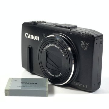 Canon キヤノン PowerShot SX280HS コンパクトデジタルカメラ デジカメ バッテリー付●簡易検査品