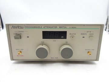 アンリツ　 プログラマブル減衰器　MN72A　ジャンク