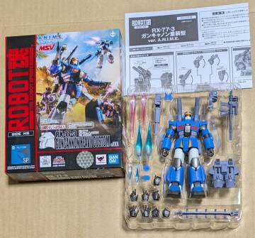 輸送箱伝票跡無し開封品 ROBOT魂 ＜SIDE MS＞ RX-77-3 ガンキャノン重装型 ver. A.N.I.M.E.