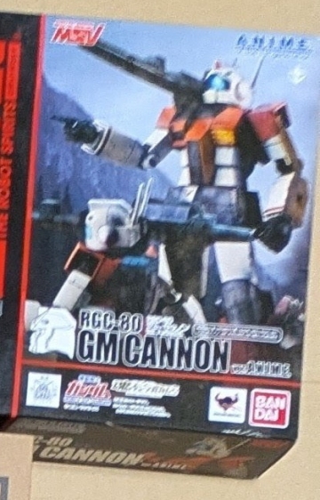 開封品 ROBOT魂 〈SIDE MS〉 RGC-80 ジムキャノン ver. A.N.I.M.E. 