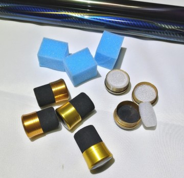 上栓 口栓 ロッドキャップ+竿尻保護材+口栓用スポンジ　鮎竿などに (シマノ リミテッドプロ　ダイワ　スペシャル　銀影競技　がまかつ