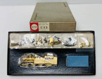 カツミ模型店 国鉄C12形蒸気機関車 未塗装キット HOゲージ