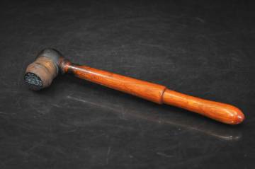 日付印軸 京都南有路 郵便局 消印　木工/金工品　日本郵便　鉄道郵便 レトロ 古道具 03211063-1