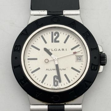 BVLGARI ブルガリ アルミニウム LA38A 自動巻き 腕時計 稼動品