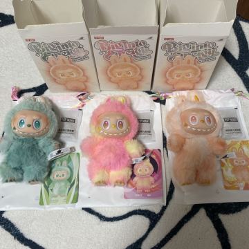 【1円スタート】Big into Energy ラブブ LABUBU POP MART 3箱セット正規品