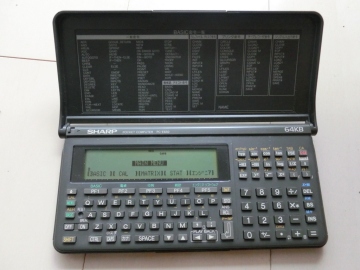 PC-E650 SHARP ポケコン シャープ ポケットコンピュータ 動作品 最終機種 マシン語 内蔵プログラム 64KB レトロ PC 中古 ジャンク