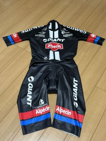 希少 選手支給品 スキンスーツ 非売品 ALPECIN アルペシン ETXEONDO GIANT ロードスーツ スキンスーツ 2
