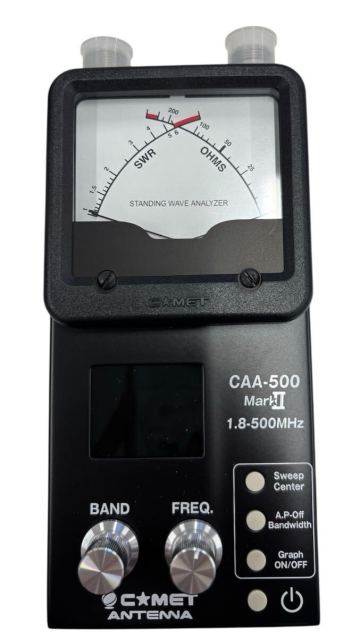 通電確認済み　アンテナアナライザー　CAA-500Mk2　1.8～500MHｚ　