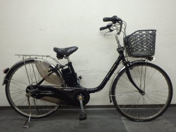 中古電動アシスト自転車 １円売切り!!機関良好 パナソニック　ビビ・DX　 【大阪・兵庫・京都・奈良】は送料3800円でお届け!!