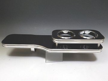 DA16Tキャリートラック(13/09～） フロントテーブル ブラック　BKｘフルメッキ