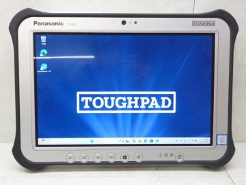 ☆1円☆第7世代☆Panasonic TOUGHPAD FZ-G1W3001VJ☆Core i5 2.60GHz/4GB/SSD128GB/累積6720/無線/Bluetooth/WAN/カメラ/Office/Win11☆