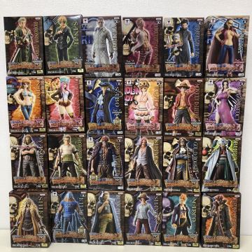 24点セット 未開封 バンプレスト ワンピース DXフィギュア THE GRANDLINE MEN LADY ゾロ サンジ ヴェルゴ シャンクス ルフィ 他 251217Y15