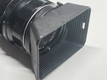 HAMA 角型メタルレンズフード M49 49mm 専用キャップ付｜プロ用遮光フード｜ドイツ製・絶版(レンズは含まれません）