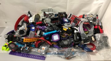 1円～ 仮面ライダー 変身ベルト グッズ 大量 まとめ セット ガヴ ギーツ ビルド エグゼイド ドライブ 他【ジャンク・現状品】[33-1213-M10]