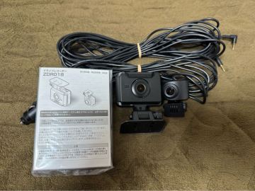 コムテック 前後2カメラドライブレコーダー ZDR018★美品★ COMTEC