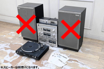 NI07 ジャパンビンテージ パイオニア PIONEER CT-500/SA-7800/TX-7600/PL-A450B/MA-10/PP-215A システムコンポ◆スピーカーは付属しません