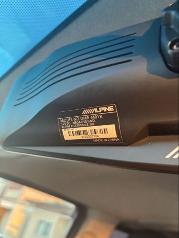 ALPINE デジタルインナーミラー ドラレコ ルームミラー