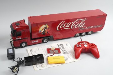 ★ SIS 1/24 RC メルセデス・ベンツ アクトロス トレーラー コカ・コーラ 誕生120周年モデル トイラジコン