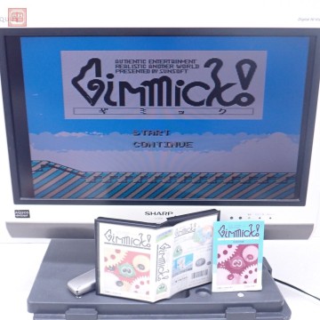 1円〜 動作品 FC ファミリーコンピュータ ギミック Gimmick サン電子 SUNSOFT 箱説付【10