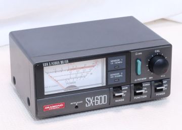 第一電波工業　SX-600　1.8～525MHz　SWR計　HF/50/144/430MHz