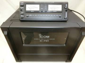 アイコム　ＰＷ－１　１ＫＷリニアアンプ(オーバーホール済み)　中古品