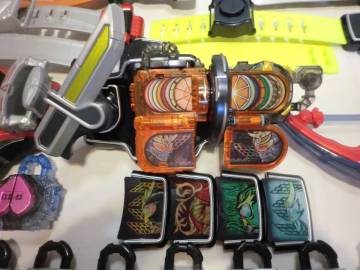 Xマススペシャル！　仮面ライダー鎧武　DX戦極ドライバー/ゲネシスドライバー/極、カチドキ、他全てDXロックシード　豪華なりきりセット