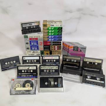 ジャンク★激安1円～★カセットテープまとめ　未開封品あり　メタル（Type IV）ハイポジション（Type II）フロッピーディスク